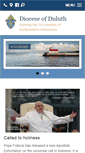 Mobile Screenshot of dioceseduluth.org